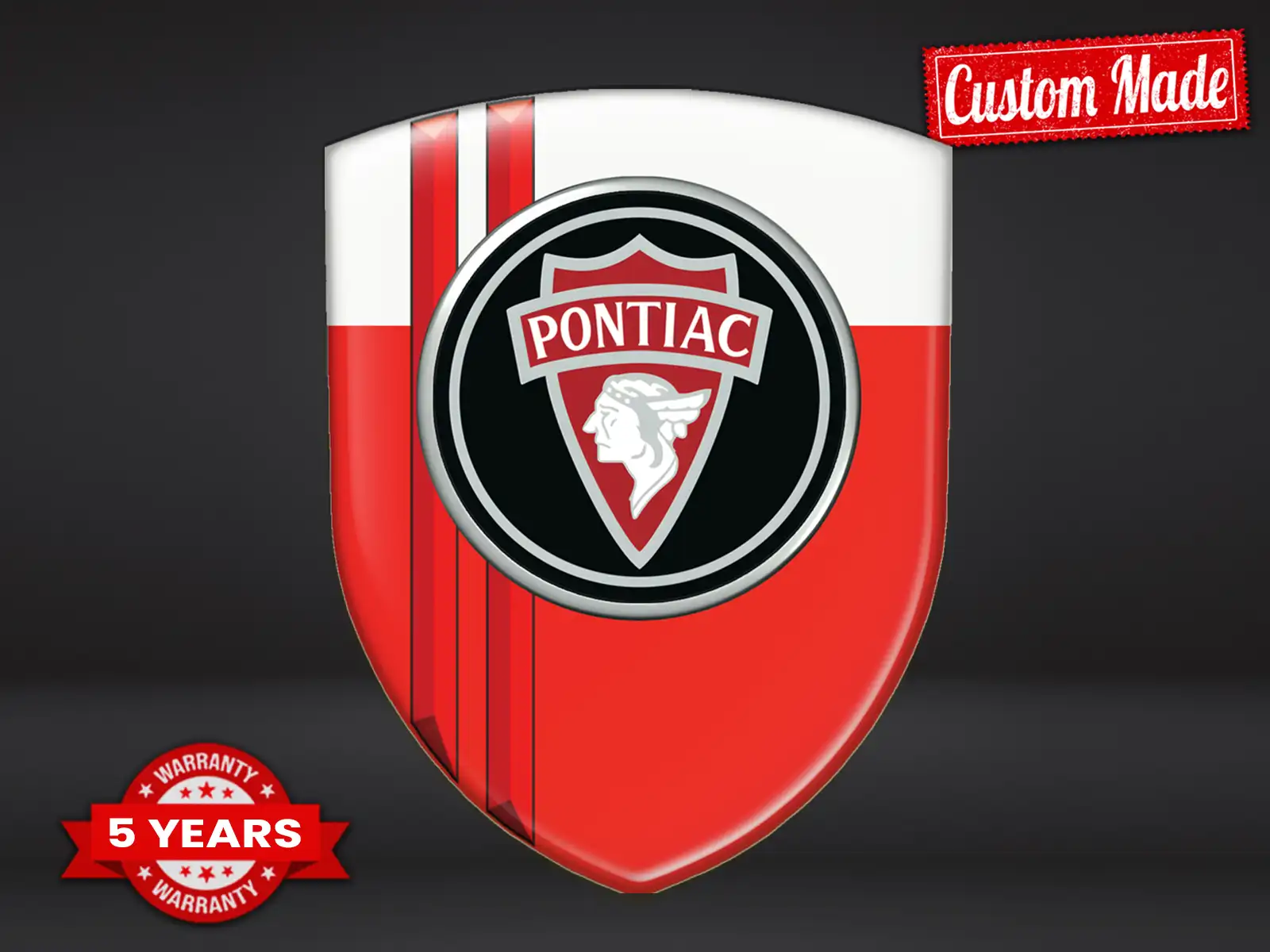 Pontiac Vinilos Traseros Autos Resistentes Premium Alta Gama